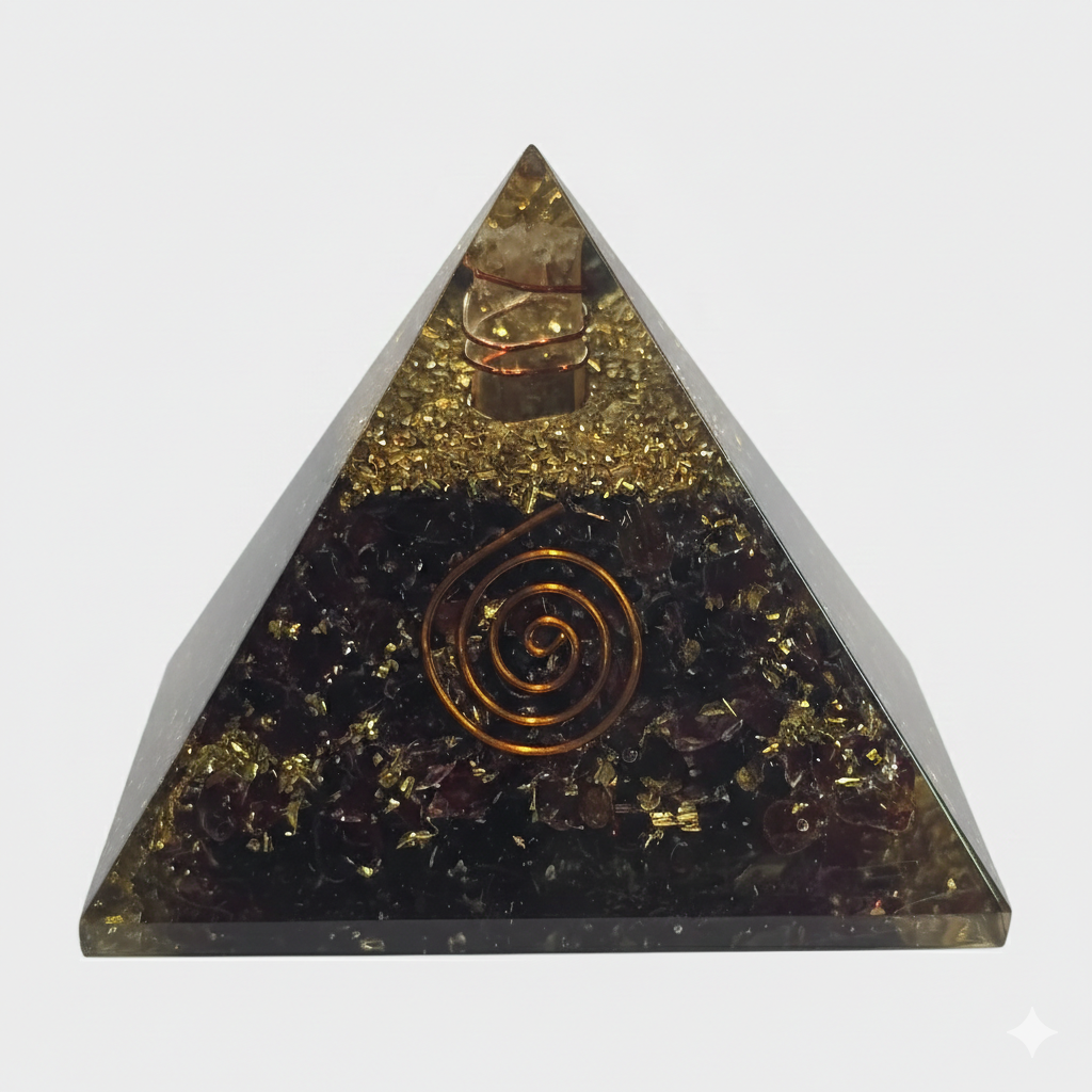 DevRishi Garnet Passion & Power Pyramid PRGPP001