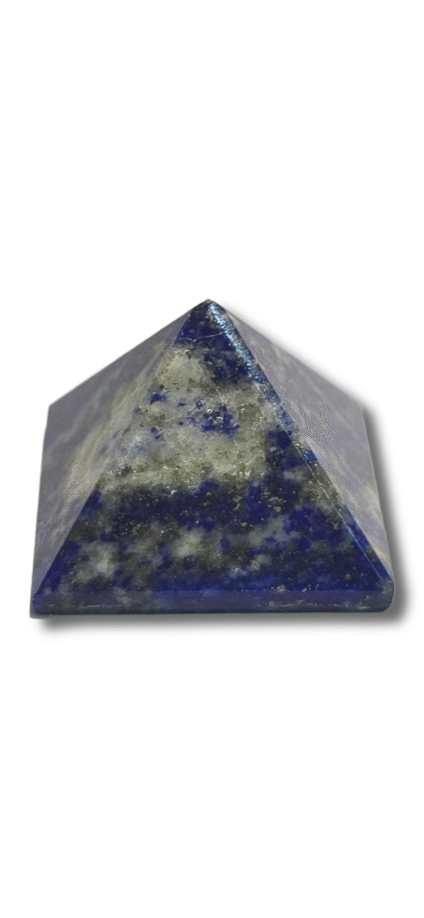 Devrishi Lapis Lazuli pyramid 1 Inch PSLL001 - Image 4