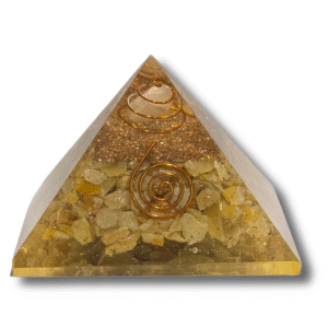 DevRishi Yellow Warrior Energy Pyramid PRYW001