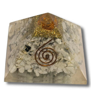DevRishi Howlite Peace Pyramid PSP001